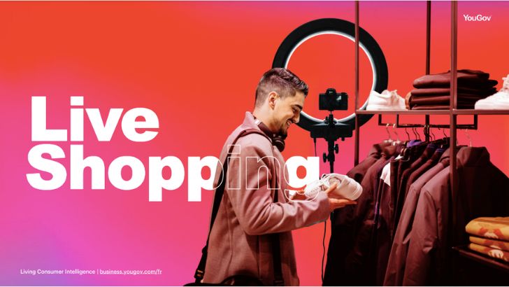 3 Français sur 10 ont déjà entendu parler de « Live Shopping », selon une étude Yougov